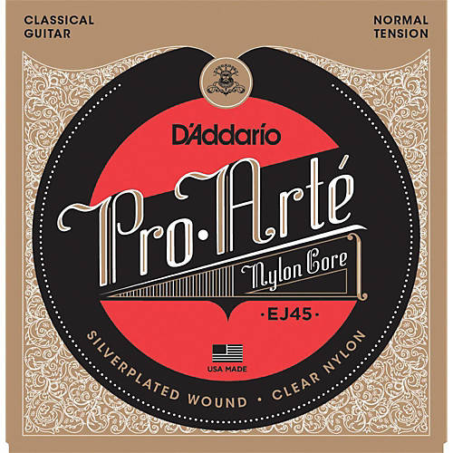 

Струны для классической гитары D`addario EJ45 28-43 pro-arte normal tension