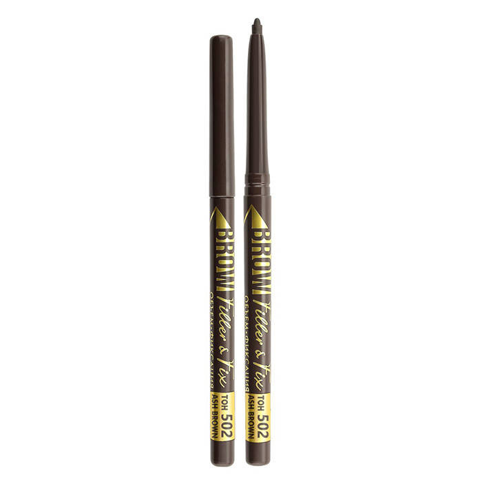 

Карандаш для бровей механический Brow Filler & Fix тон 502 Ash Brown Люкс Визаж