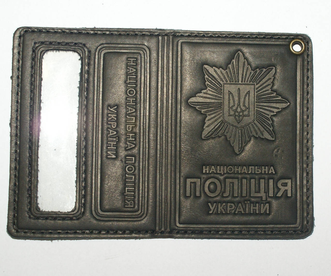 

Обложка для служебного удостоверения полиция, Черный