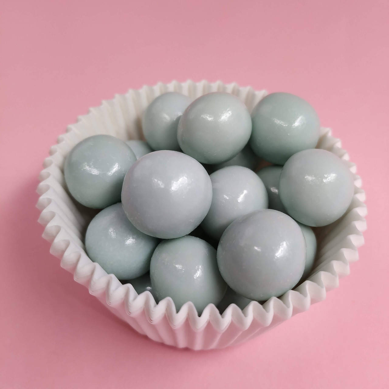 

Бисквитные шарики в шоколаде бирюзовые - 50 гр (развес)