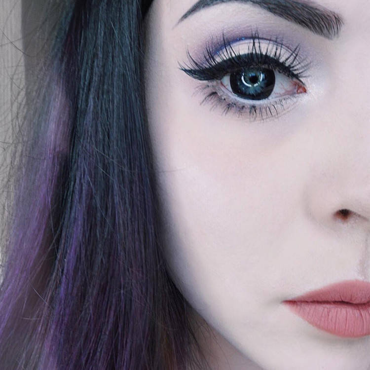 

Чёрные кукольные контактные линзы для глаз. Увеличивают глаза. Бокс в подарок!