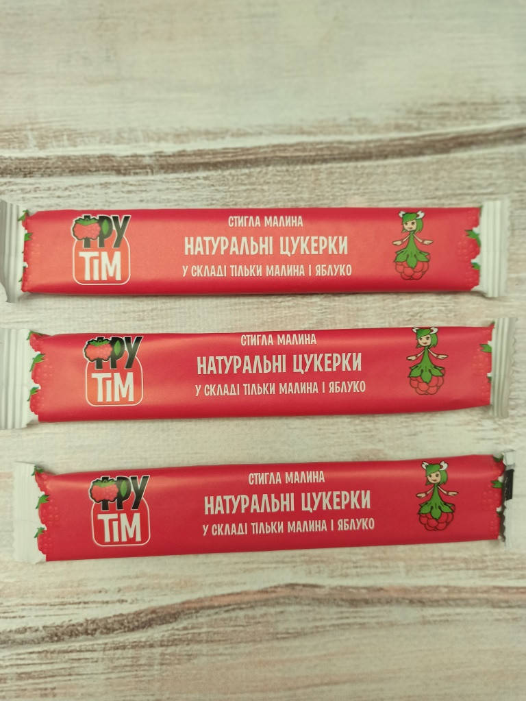 

Пастила натуральные конфеты без сахара ФруТим "Яблоко+Малина" 20 грамм