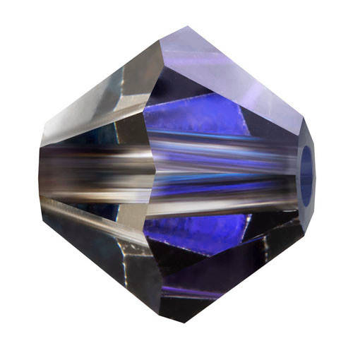 

Хрустальные биконусы Preciosa (Чехия) 7 мм Crystal Heliotrope, Разные цвета