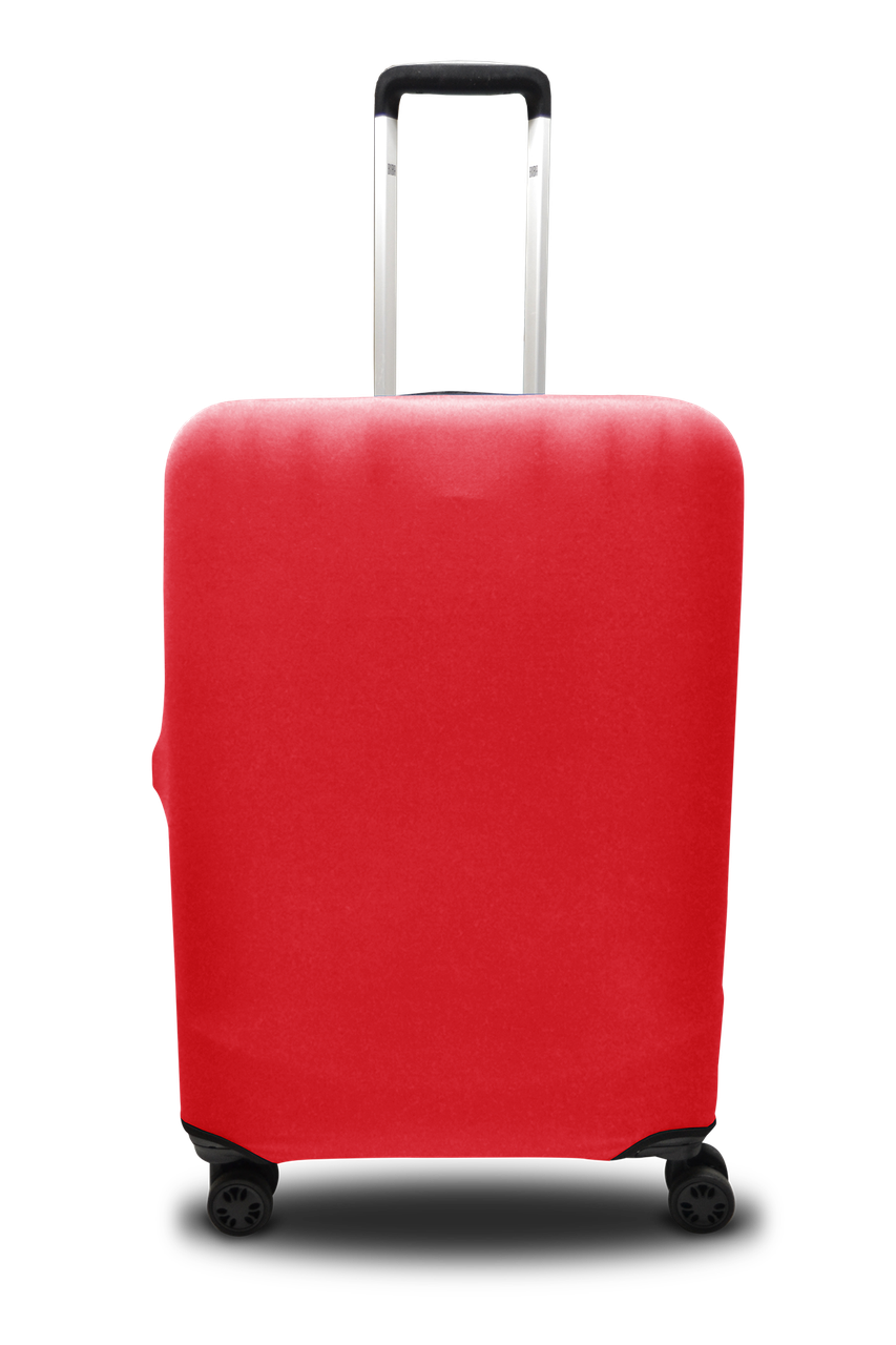 

Чехол для чемодана Coverbag микродайвинг M красный