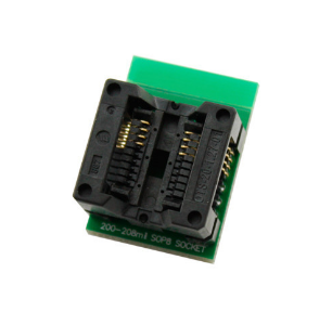 

ZIF адаптер программатора с SOP16 - DIP16 на DIP8 150mil, зажим, переходник, панелька