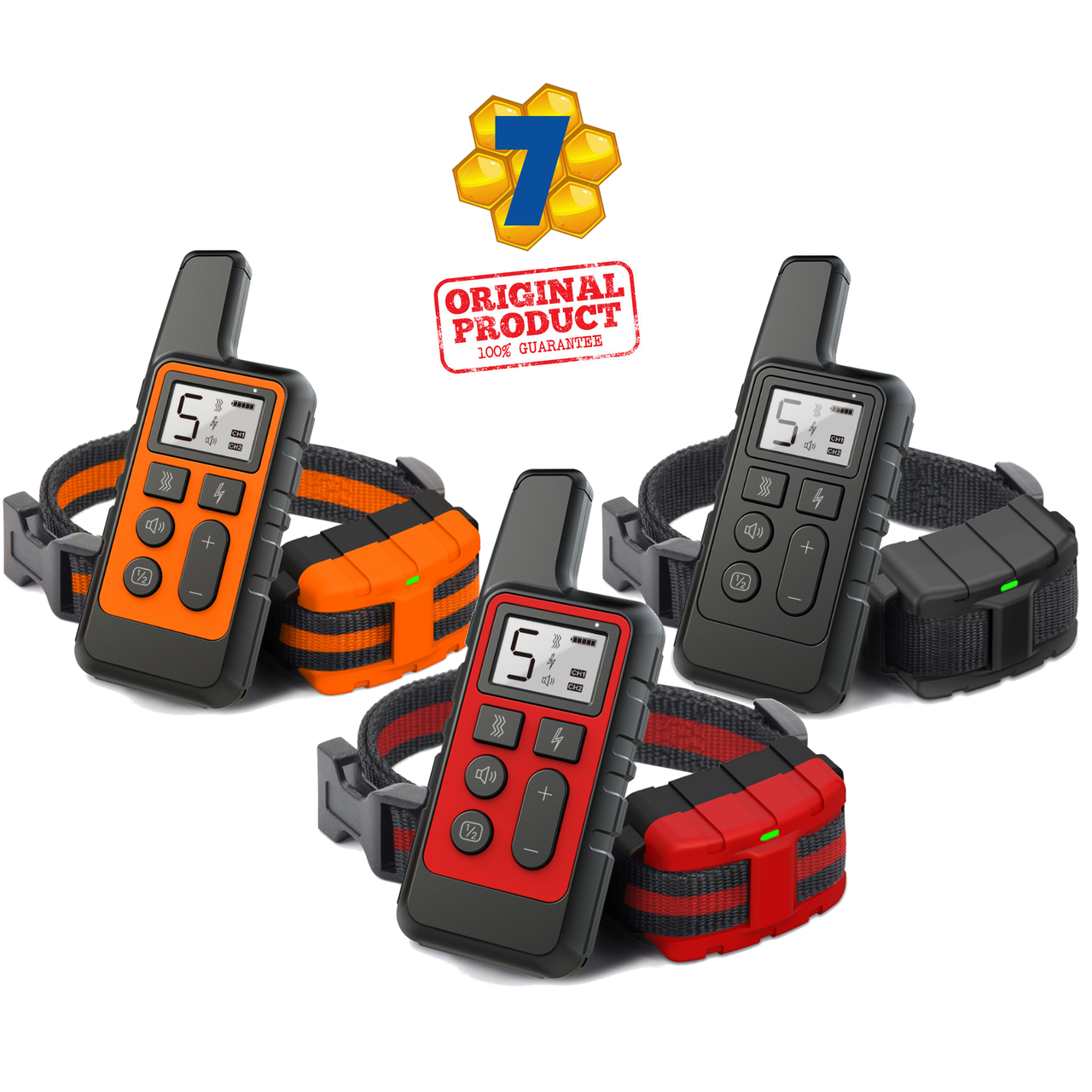 

PEDONO, Модель: DOG-300Е - Электронный Ошейник для дрессировки и коррекции поведения собак, до 400 метров, Черный