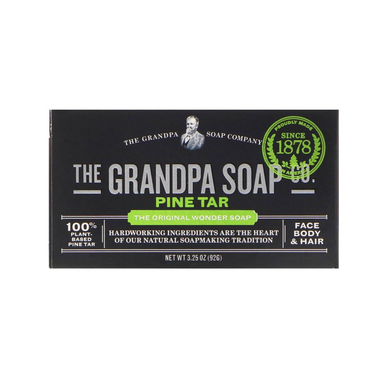 

Мыло на основе соснового дегтя - The Grandpa Soap Co. 92 g