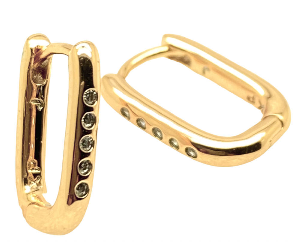 

Серьги Xuping. 18k. 13х2 mm