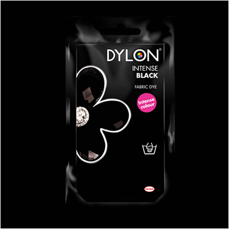 

Краска для окрашивания ткани вручную DYLON Hand Use Intense Black, Черный