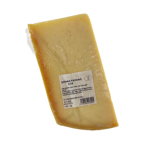 

Сир Грана Падано 16/M Лисий 1,5kg (Код : 00-00001281)