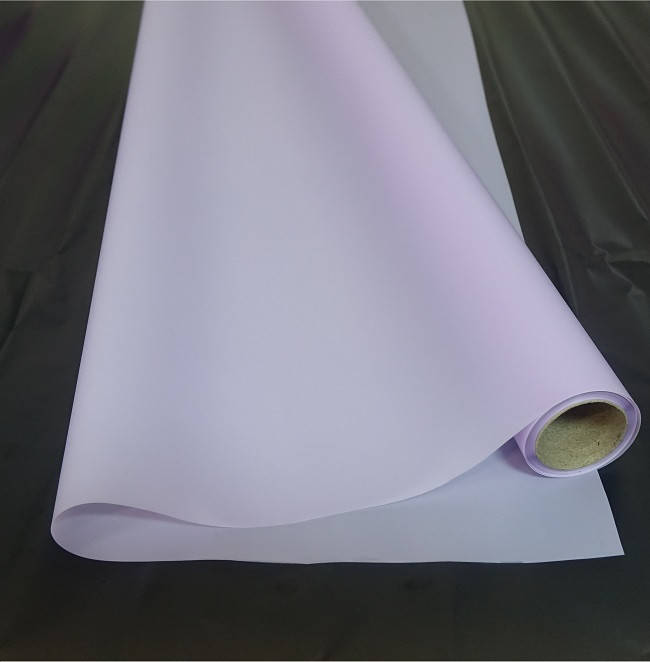 

Пленка матовая калька флористическая однотонная 70 см Х 10 м светло-сиреневый