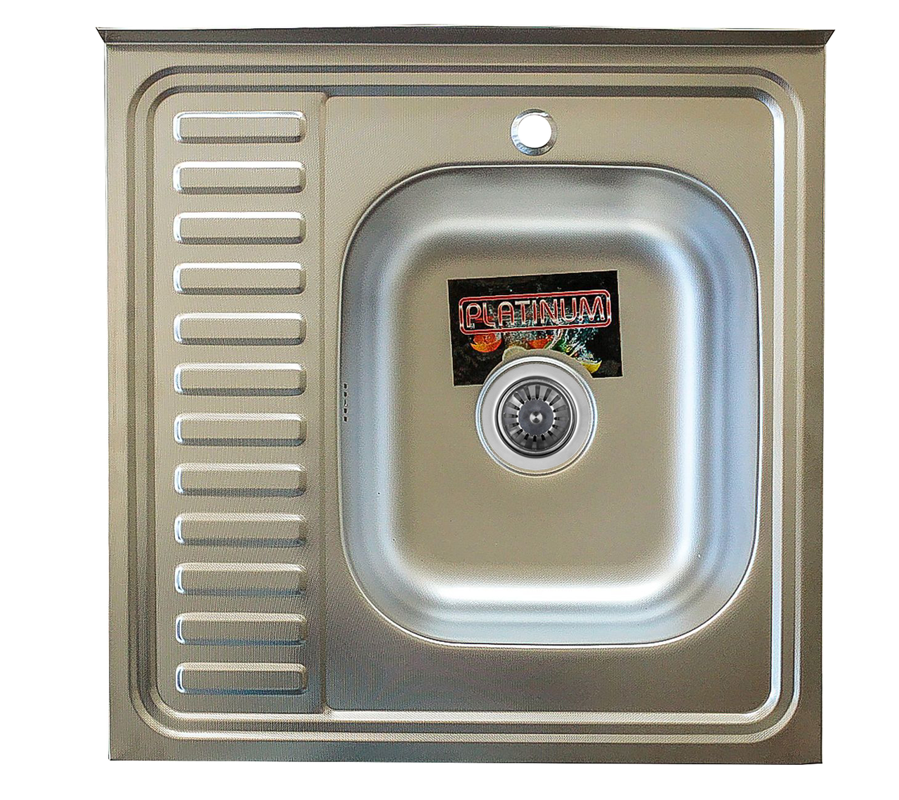 

Кухонная мойка из нержавеющей стали Platinum ПОЛИРОВКА 6060 R (0,7/160 мм)