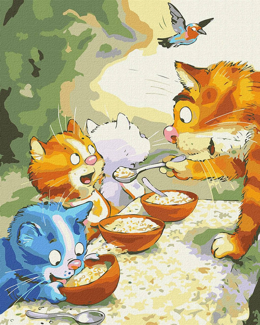 

Картина по номерам Еще ложечку! ©Ирина Зенюк КНО4274 Идейка 40*50см.