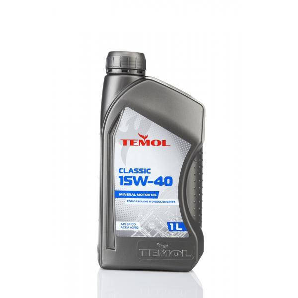 

Моторна олива Temol 15w40 Classic 1л