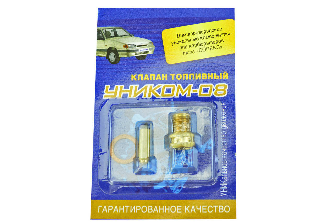 

Игла карбюратора К 08 2108 тип Солекс с седлом (клапан игольчатый) Уником