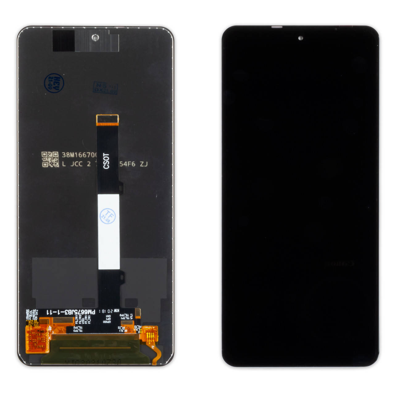 

Дисплей XIAOMI Poco X3/Note 9 Pro (5G)/Mi 10T Lite c черным тачскрином, Черный