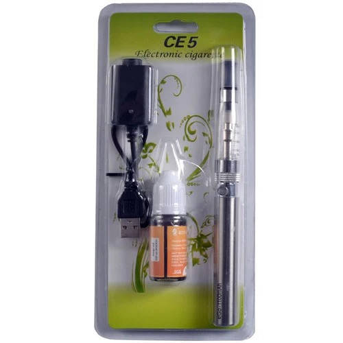 

Электронная сигарета eGo, CE5 1100mAh + жидкость (Блистерная упаковка) 609-31 Silver, Серебристый