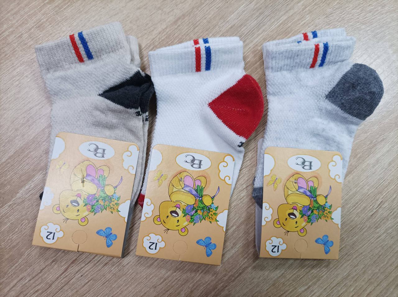 

Дитячі шкарпетки 12 розмір сітка (літо) на хлопчика