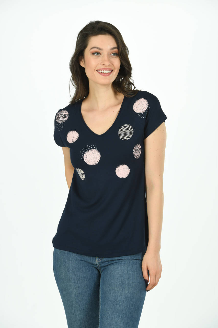 

Футболка женская Ozkan Турция, Темно-синий