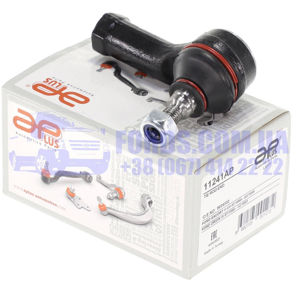 

Наконечник тяги рулевой левый FORD FOCUS 1998-2005 (1107015/98AX3270BA/11241AP) APPLUS