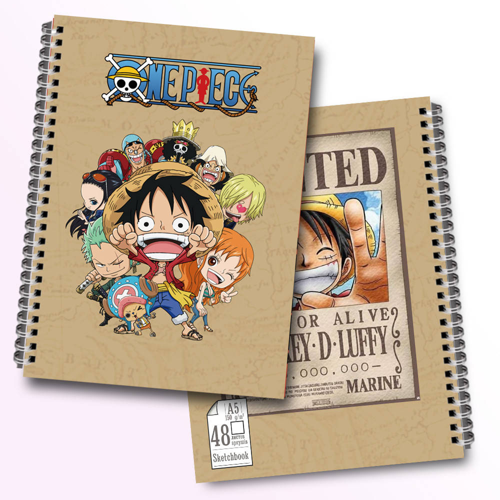 

Скетчбук Ван Пис 01