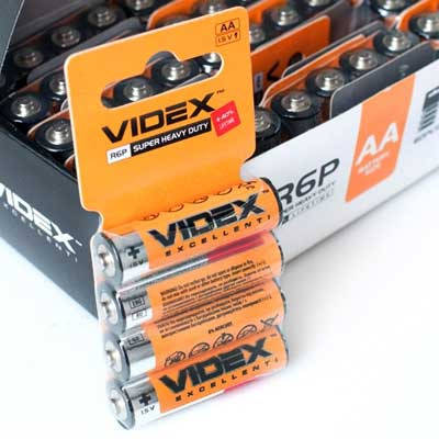 

Батарейка R6 VIDEX