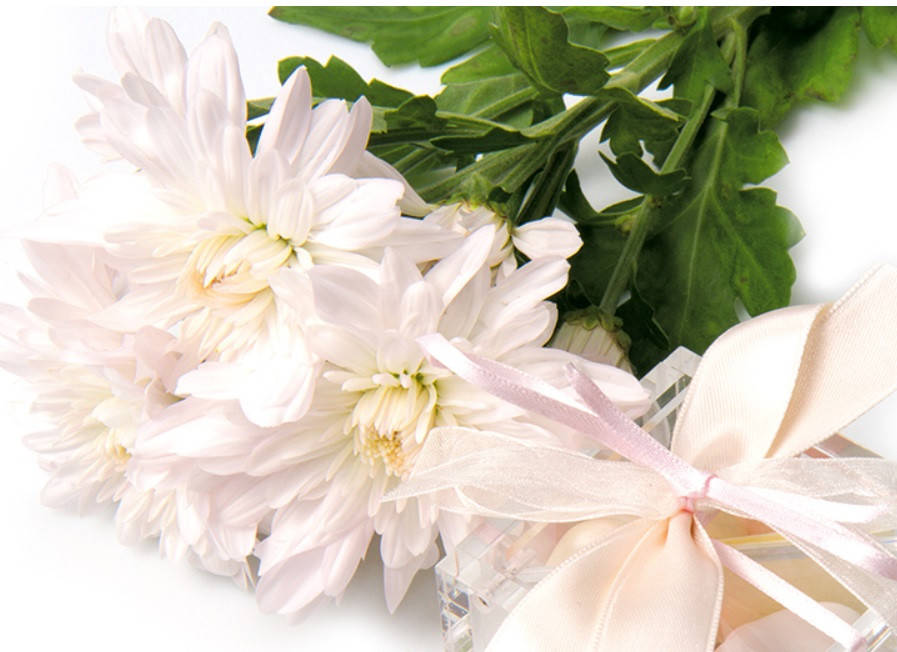 

Подарочный бумажный пакет КВАДРАТ 24*24*10 см Нежные