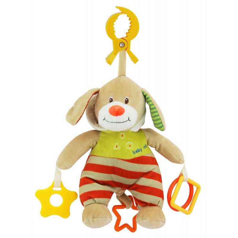 

Музыкальная плюшевая игрушка Песик Alexis Baby Mix STK-16132D подвеска погремушка развивающая для малышей