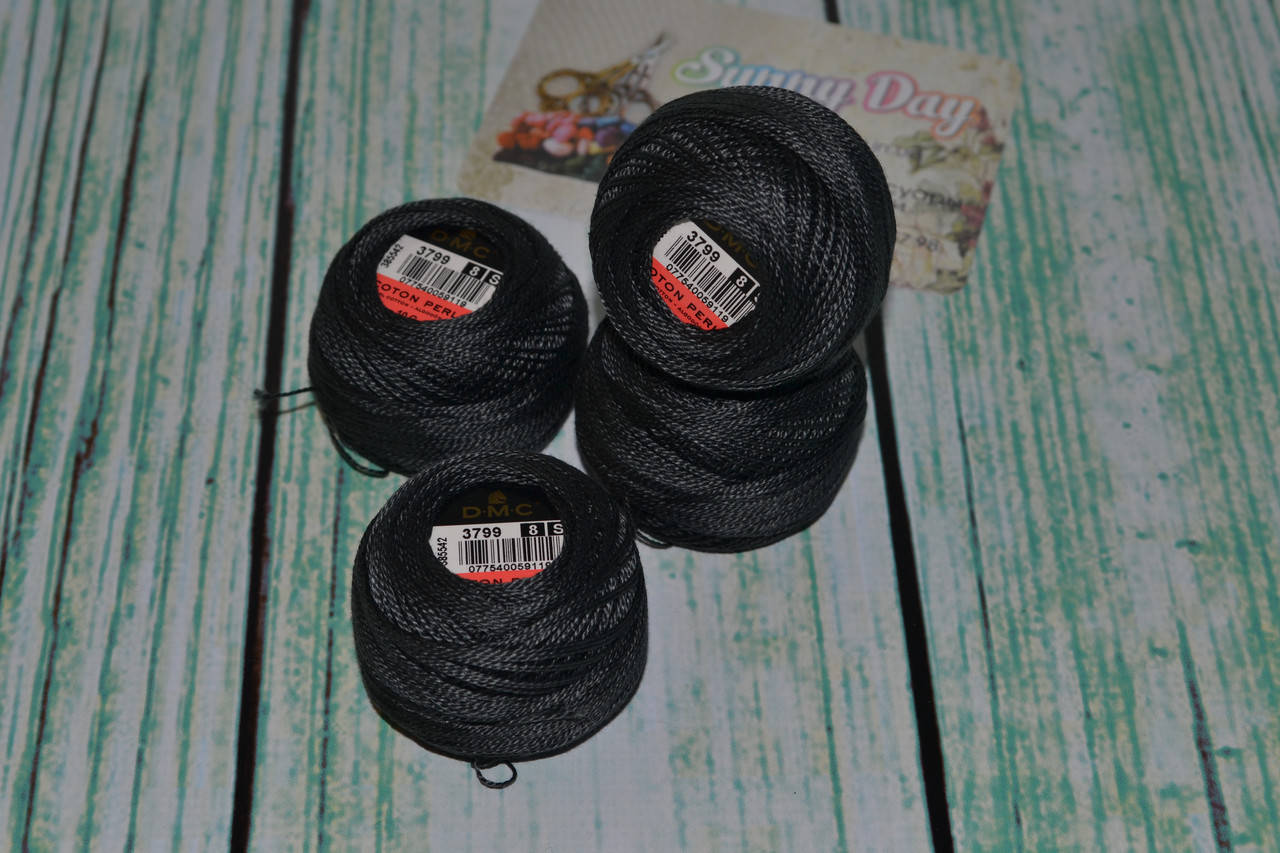 

Мулине DMC Pearl №8, цвет 3799