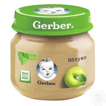 

Овощное пюре Gerber (Гербер) 80г Яблуко
