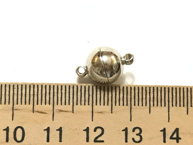 

Замок 10мм магнитный цвет сталь