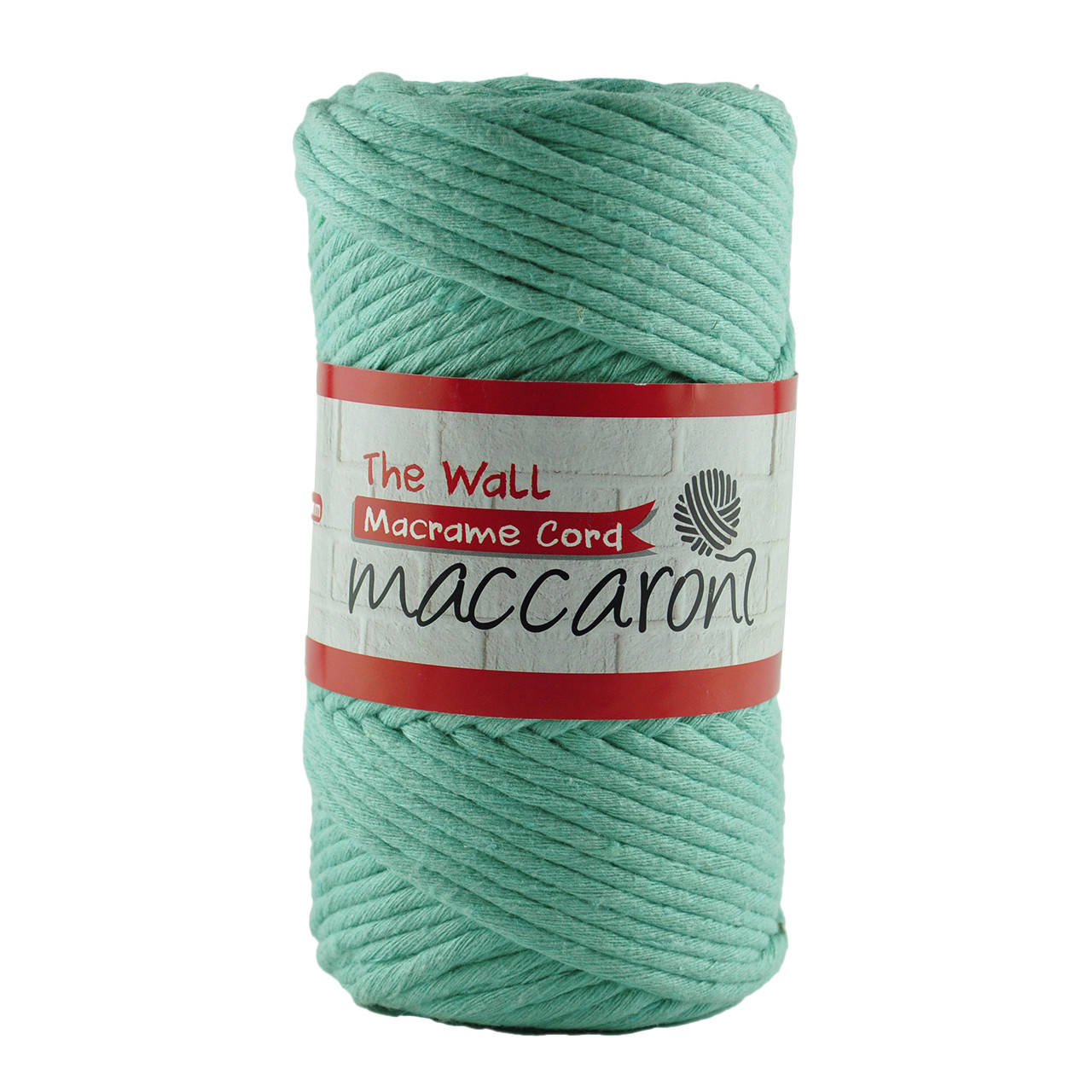 

Хлопковый шнур Maccaroni Macrame the Wall 3 mm Ментол