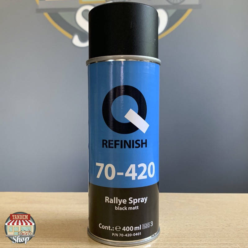 

Краска универсальная Q-Refinish 70-420, 400 мл Аэрозоль Черный мат