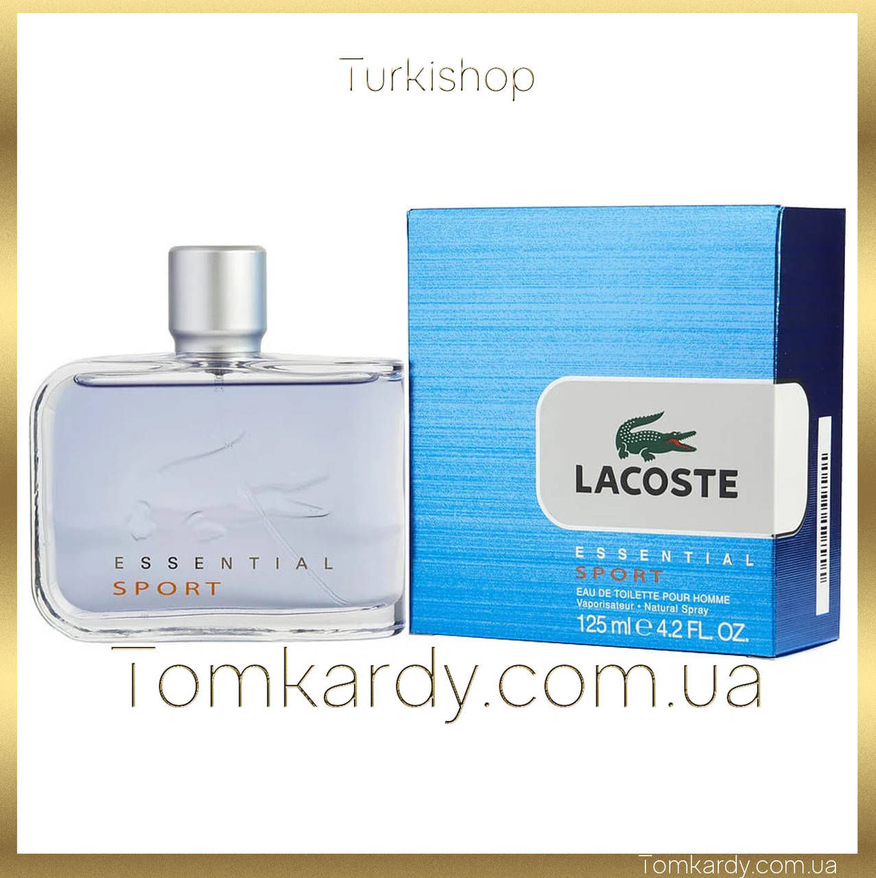 

Мужские духи Lacoste Essential Sport 125 ml. Лакоста Эссеншиал Спорт 125 мл.
