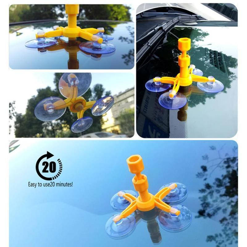 

Набор для ремонта лобового стекла Windshield Repair Kit, Гель для ремонта сколов и трещин на лобовом стекле