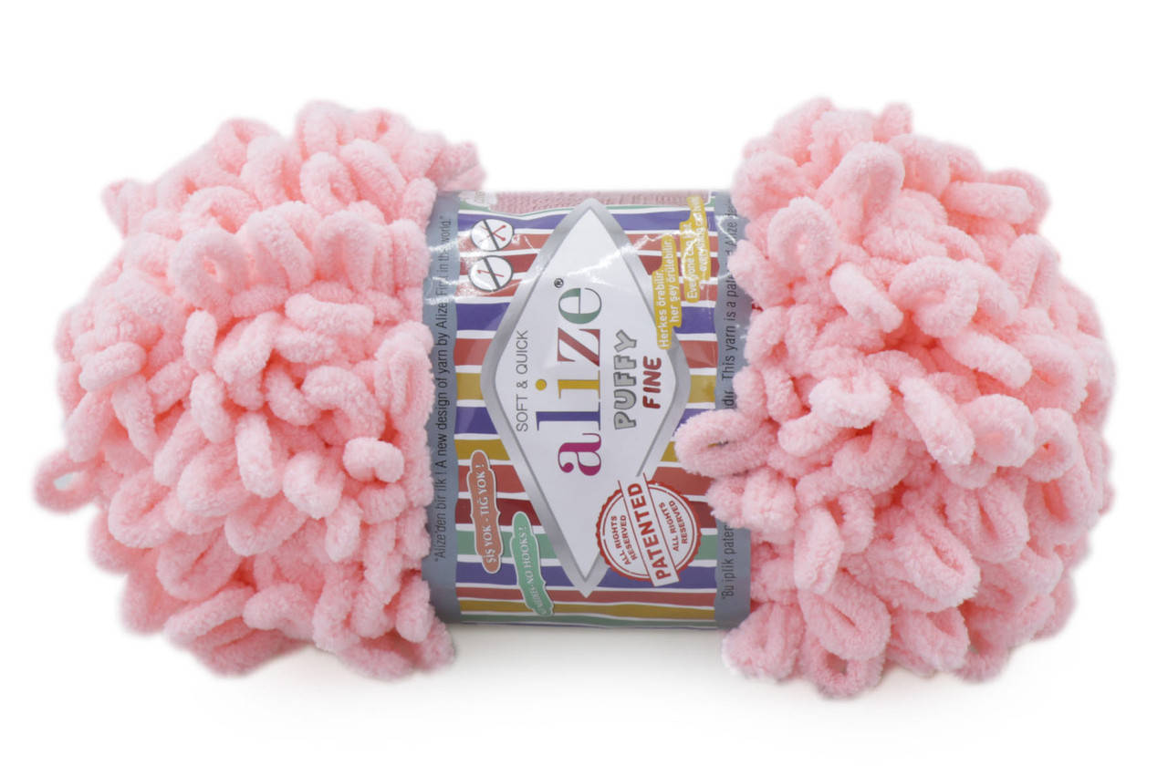 

Alize Puffy Fine NEW, №638, Розовый