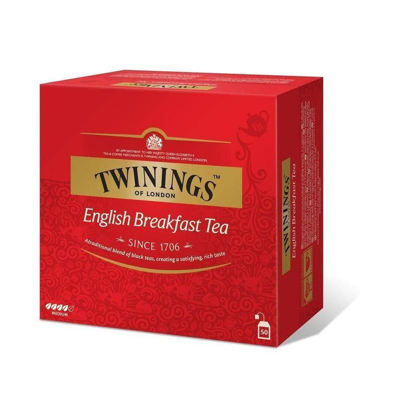 

Чай Твайнінгс Twinings English Breakfast Tea 50пак.