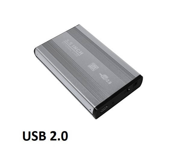 

Внешний карман для HDD 3.5 дюймов, USB 2.0 - SATA, TRY TB-S354, до 1,5 TB, алюминий