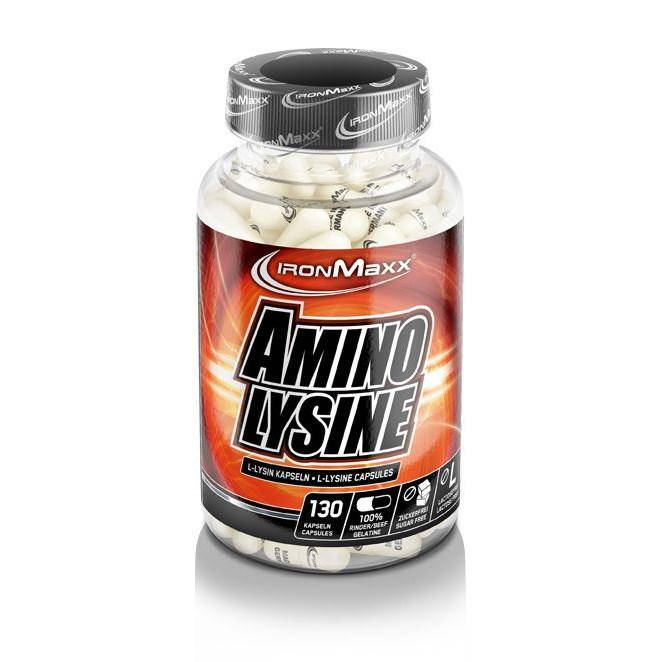 

Аминокислота IronMaxx Amino Lysine, 130 капсул