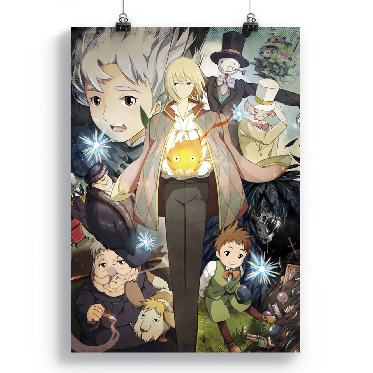 

Плакат Ходячий замок | Howl's Moving Castle 01