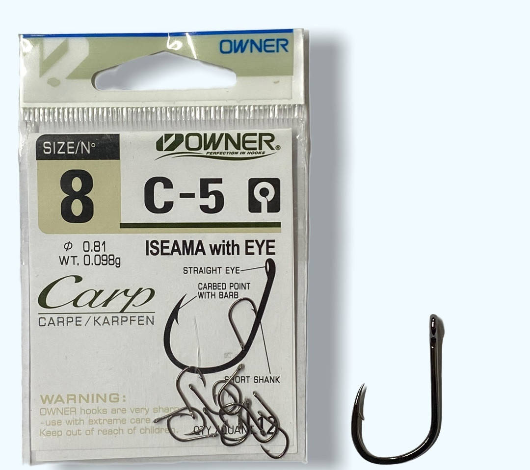 

Крючки OWNER С-5 Iseama with Eye 8