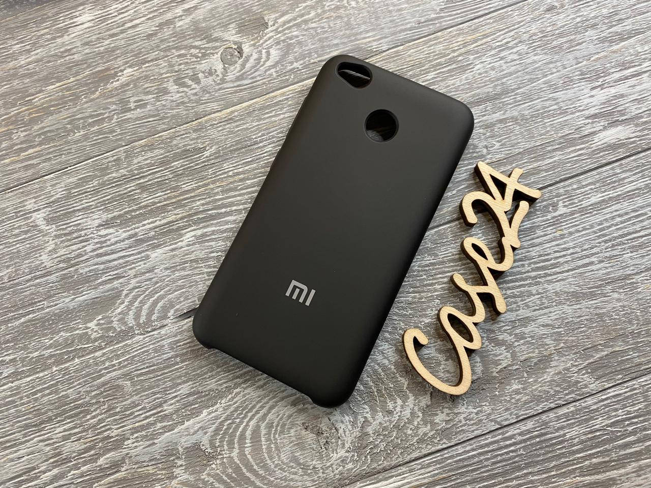 

Чехол Soft touch для Xiaomi RedMi 4X (8 цветов) черный