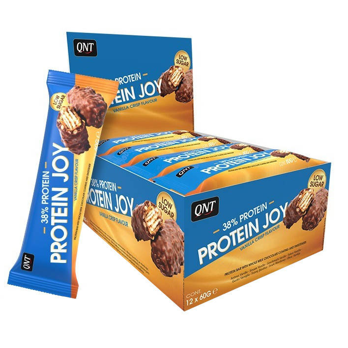 

Protein Joy Bar QNT, 12 батончиков по 60 грамм
