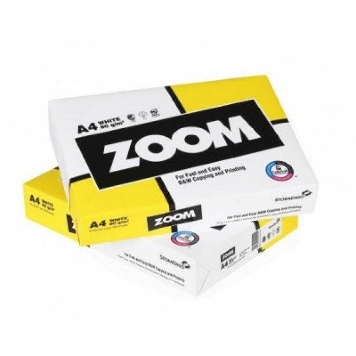 

Бумага А4 80 гр 500 листов ZOOM класс С, Белый