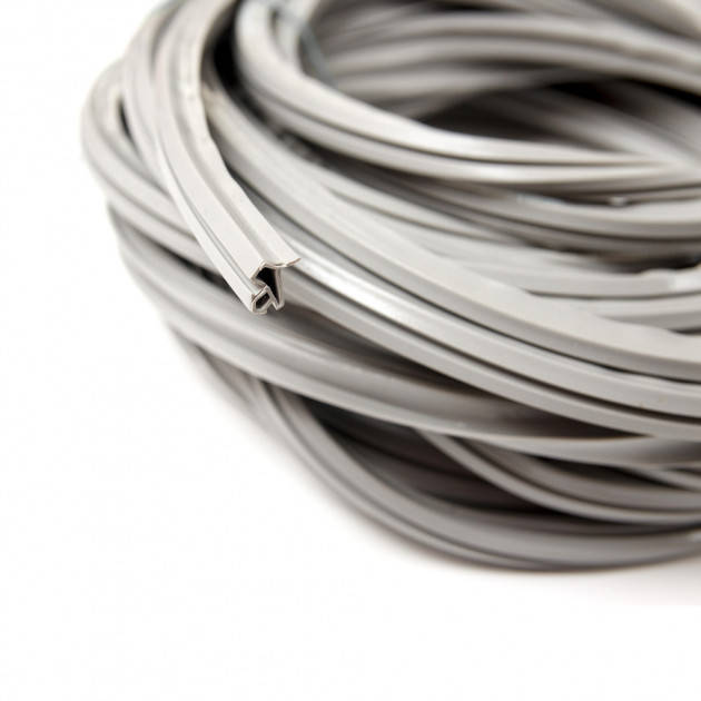 

Уплотнитель для пластиковых окон Vektor серый 10 м