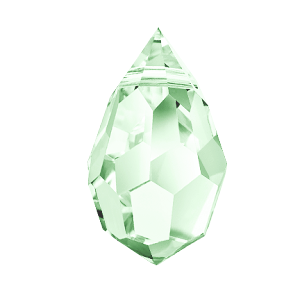 

Хрустальные подвески 681 Preciosa (Чехия) 6х10 мм Crystal Light Green