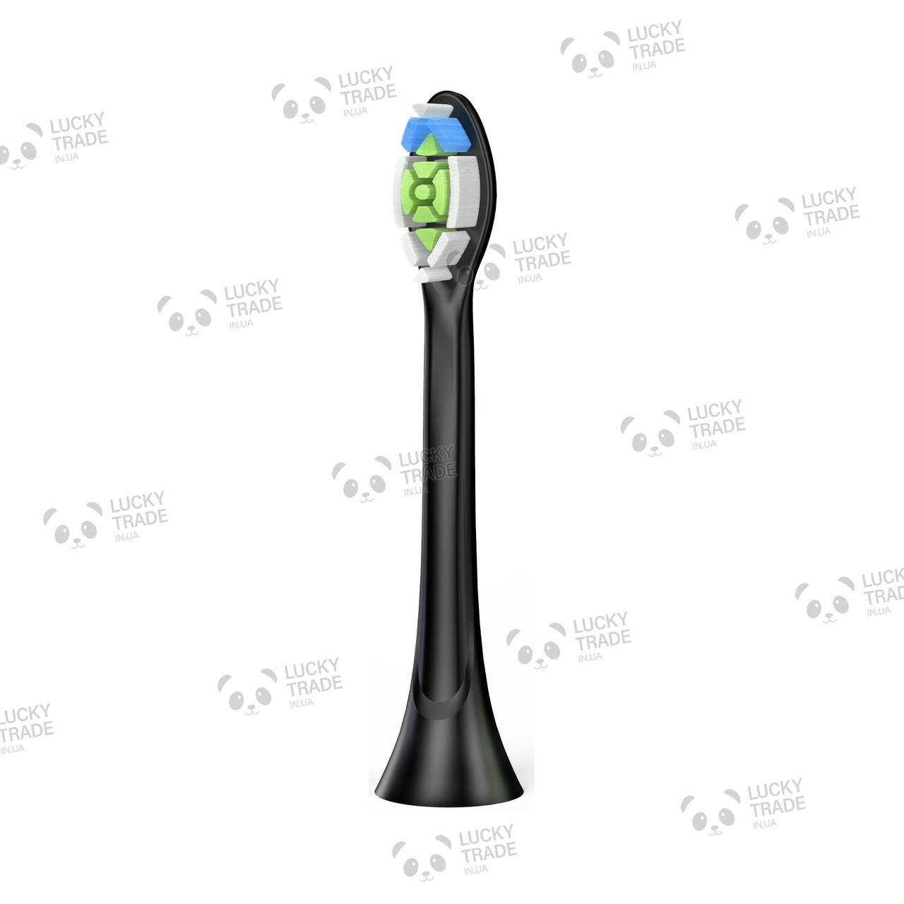 

Головка насадка зубной щетки Philips HX3 / HX6 / HX9 / R серии Diamond Clear 1шт Черный (FZ012-00) [2356]