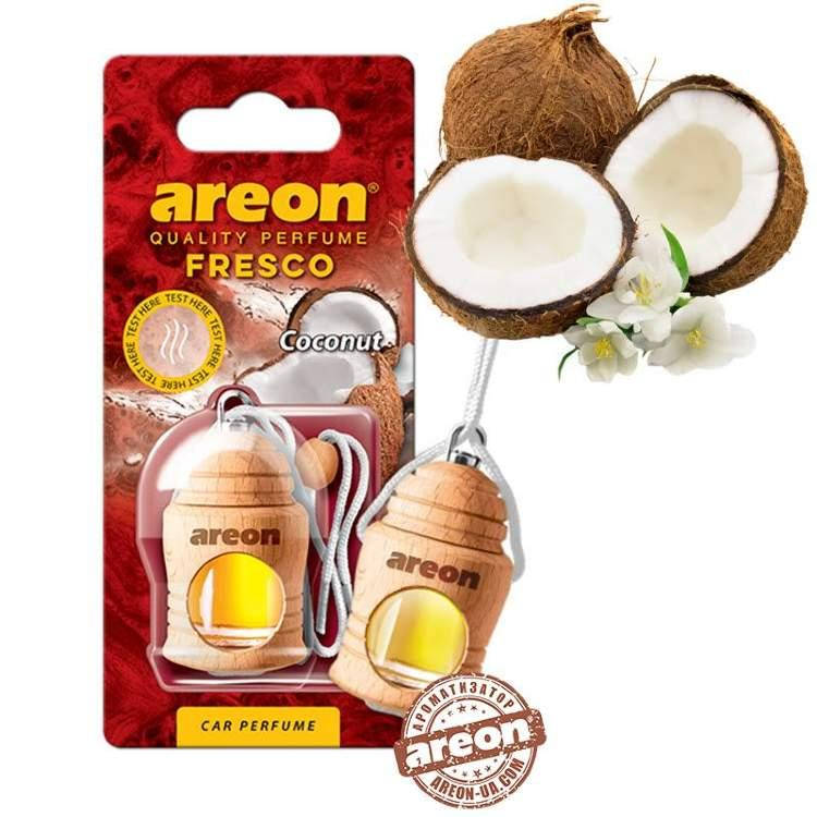 

Освеж.жидк.бочка 4ml - "Areon" - Fresco - Coconut (Кокос) (12шт/уп)