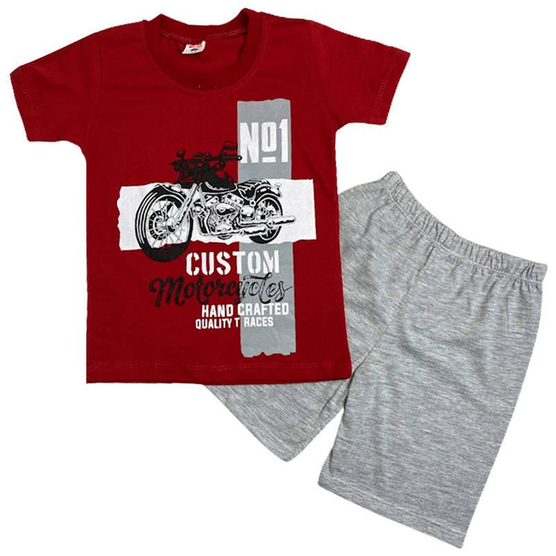 

Костюм для мальчика трикотажный 110-128(5-8 лет) арт.05358, 2 цвета