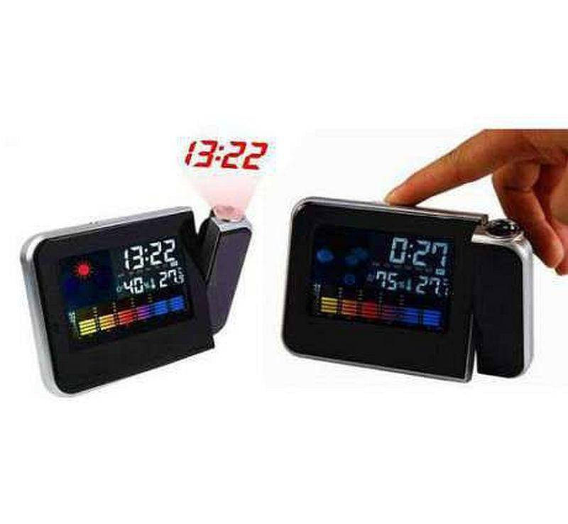 

Часы метеостанция с проектором времени ds-8190